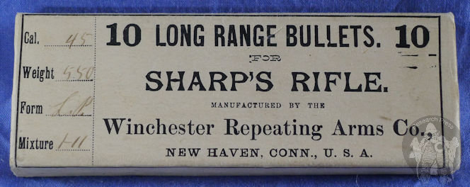 Sharps Rifle Long Range Bullets