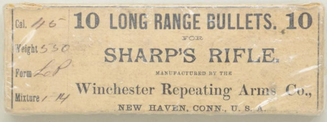 Sharps Rifle Long Range Bullets