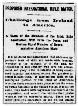 Irish Challenge, 1873