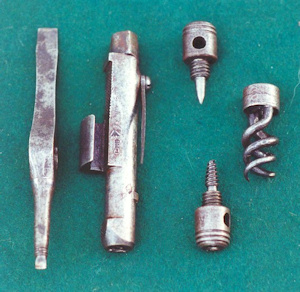 Enfield combination tool dismantled