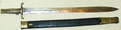 Brunswick Rifle sword bayonet