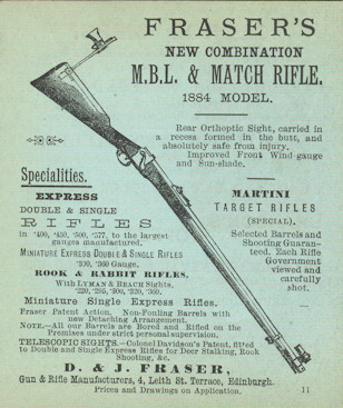 NRA advert, 1885