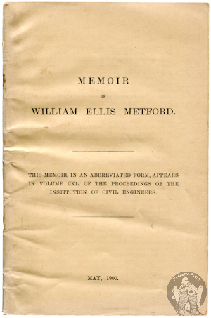Memoir of William Ellis Metford