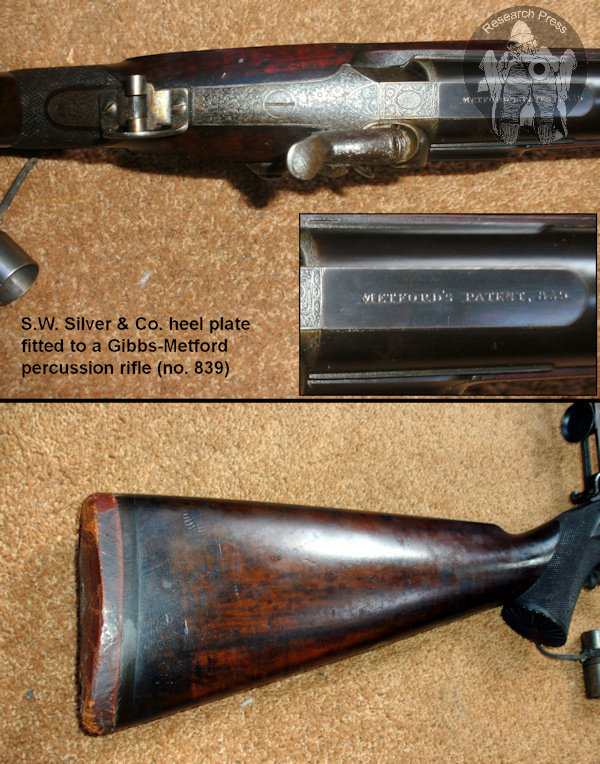 Rifle with Silver's heel plate
