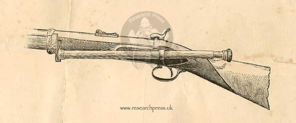 Davidson scope mounted on a Whitworth rifle