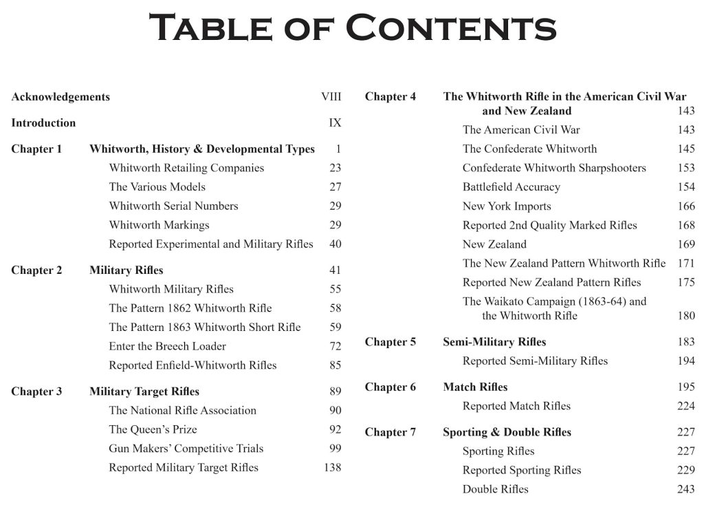 Table of Contents