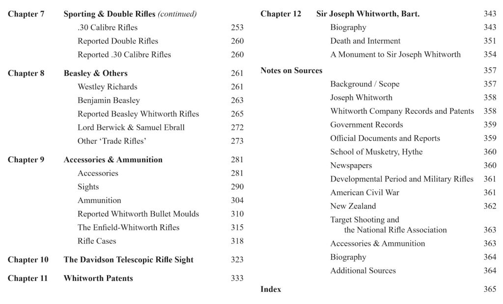 Table of Contents
